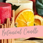 DIY Botanical Candle
