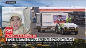 VIDEO: Stok Terbatas, Capaian Vaksinasi Covid-19 Timpang