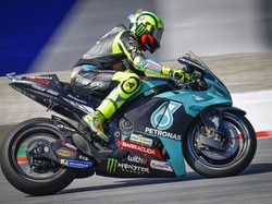 Hasil Free Practice 2 MotoGP Inggris 2021: Rossi Masuk 10 Besar, Quartararo Tercepat