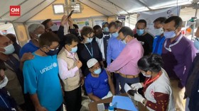 VIDEO: Bangladesh Vaksinasi Puluhan Ribu Pengungsi Rohingya