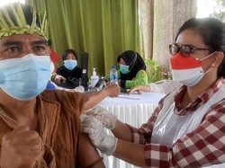 Sempat Terkendala Tak Ada NIK, Warga Sakai di Riau Kini Bisa Divaksin COVID