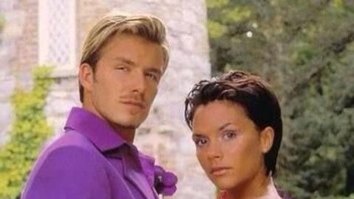 David Beckham dan istrinya
