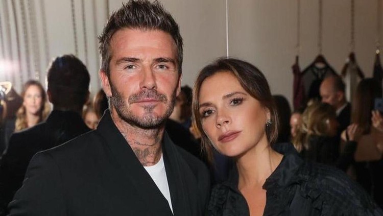 David Beckham dan istrinya