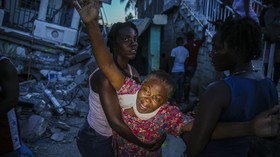 FOTO: Melawat Haiti, Gempa 7,2 M yang Tewaskan 304 Jiwa