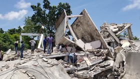 Korban Tewas Gempa Haiti Mencapai 1.297 Orang
