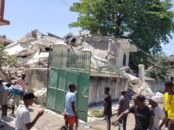 Penampakan Korban Dahsyatnya Guncangan Gempa M 7,2 di Haiti