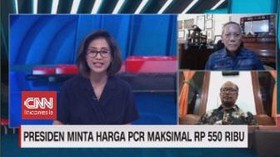 VIDEO: Presiden Minta Harga PCR Maksimal Rp 550 Ribu