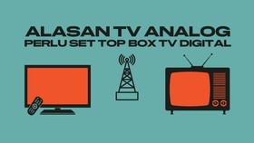INFOGRAFIS: Alasan TV Analog Perlu Set Top Box TV Digital