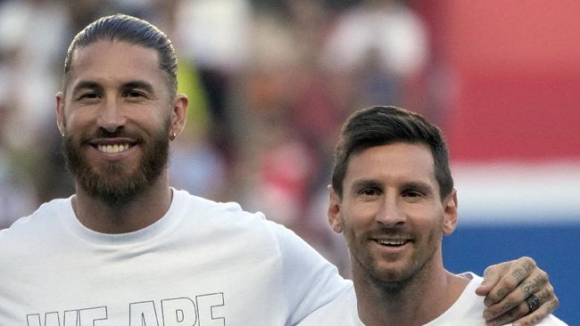 Messi vs Ramos feud is still continuing at PSG