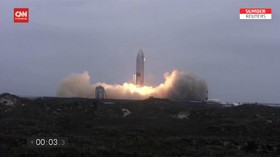 VIDEO: Roket SpaceX 'Starship' Siap Meluncur