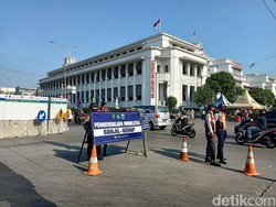 Hari Terakhir Gage Saat DKI PPKM Level 4, Jalan Gajah Mada Ramai Lancar