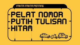 INFOGRAFIS: Fakta-fakta Pelat Nomor Putih Tulisan Hitam