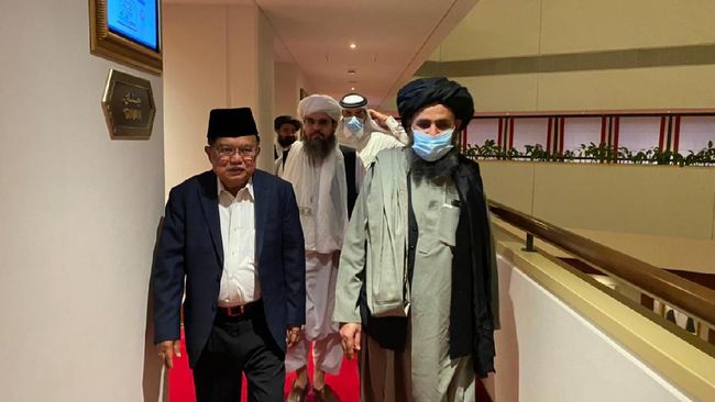 Jusuf Kalla menyebut ada Taliban atau tidak, kelompok radikal tetap ada di Indonesia, begitu pula dengan terorisme.