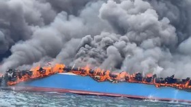 Kapal Nelayan di Anyer Terbakar, Basarnas Banten Evakuasi 8 ABK