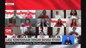 VIDEO: Lagu Kemerdekaan dengan Bahasa Isyarat