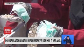 VIDEO: Inovasi Batako Dari Limbah Masker & Kulit Kerang