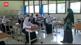 VIDEO: Sekolah di Pangandaran Mulai Pembelajaran Tatap Muka