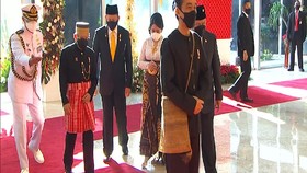 VIDEO: Sidang Tahunan MPR, Jokowi Gunakan Pakaian Adat Badui