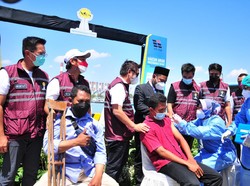 Vaksinasi di Gresik, HIPMI Sasar Warga Pesisir dan Kaum Difabel