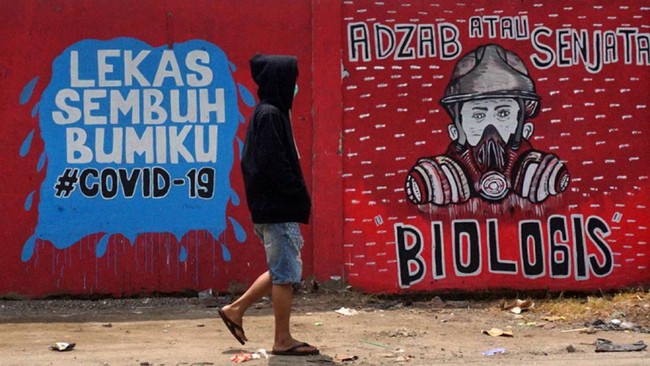 Pemerintah RI disebut harus belajar dengan kondisi yang terjadi di AS terkait penanggulangan pandemi di kala tingkat vaksinasinya terbilang sudah cukup besar.