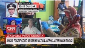 VIDEO: Positif Covid-19 & Kematian Jateng-Jatim Masih Tinggi