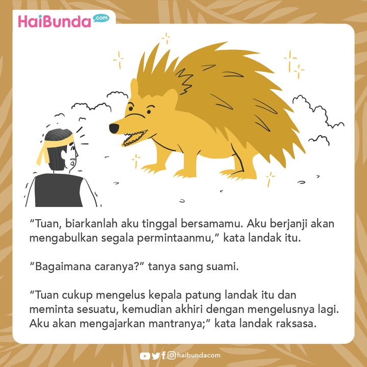 Cerita Nusantara Asal Mula Sungai Landak
