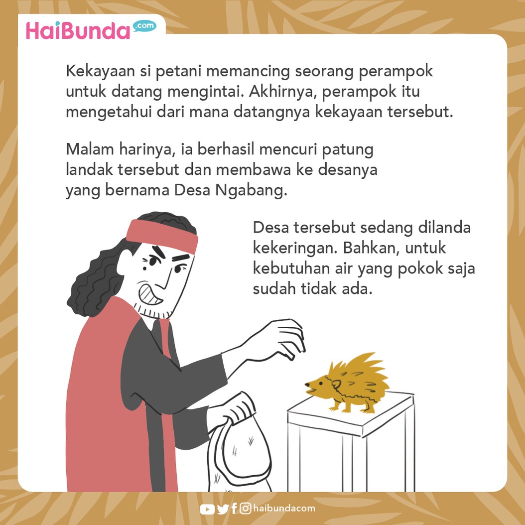 Cerita Nusantara Asal Mula Sungai Landak