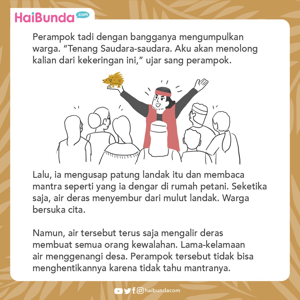 Cerita Nusantara Asal Mula Sungai Landak