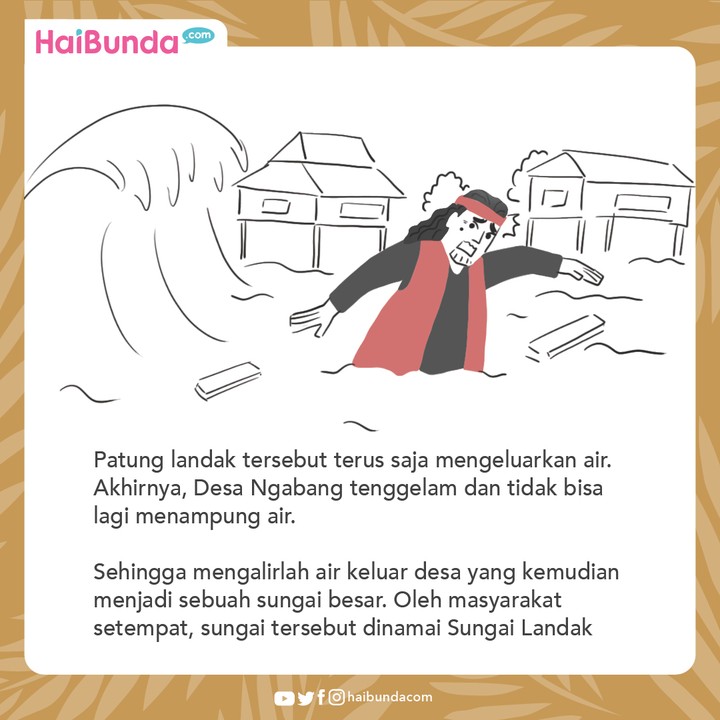 Cerita Nusantara Asal Mula Sungai Landak