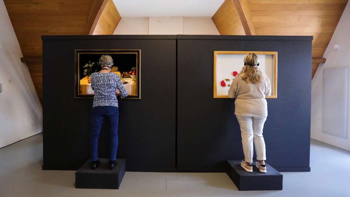 FOTO: Pameran Seni untuk Tunanetra di Museum Utrecht