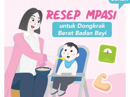 Resep MPASI untuk Dongkrak Berat Badan Bayi