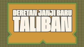 INFOGRAFIS: Deretan Janji Baru Taliban