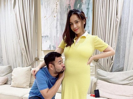 Hamil Besar, Intip 5 Potret Nagita Slavina dengan Baby Bump