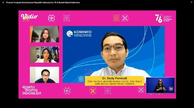 Bincang Bangsa di Rumah Digital Indonesia mendiskusikan soal cara anak muda Indonesia melihat dan merefleksikan kembali nasionalisme di masa sekarang.