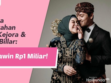 5 Fakta Pernikahan Lesti Kejora & Rizky Billar: Maskawin Rp1 Miliar!