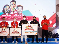 Gokil, BNI Guyur Kontingen Bulu Tangkis Rp 6,4 Miliar