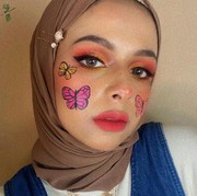 Face Painting ala Dilla Jaidi, Tampil Cantik dan Kreatif