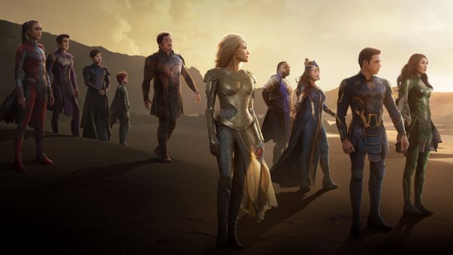 Penjualan tiket di muka Eternals di bioskop AS dilaporkan mengalahkan Shang-Chi Shang-Chi and the Legend of the Ten Rings dan Black Widow.