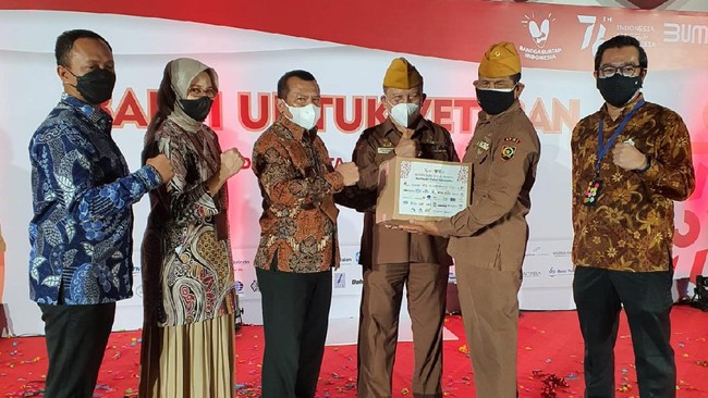 Melalui kegiatan Bakti untuk Veteran, IFG memperingati kemerdekaan Indonesia lewat kolaborasi dengan 35 BUMN untuk menyalurkan 3 ribu Paket Merdeka.