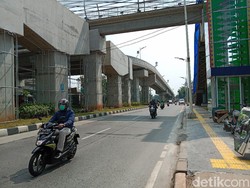 JPO Tapal Kuda Lenteng Agung Sudah Jadi, Akankah Macet Teratasi?