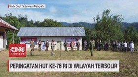 VIDEO: Peringatan HUT ke-76 RI di Wilayah Terisolir