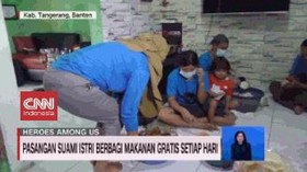 VIDEO: Pasangan Suami Istri Berbagi Makanan Gratis