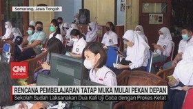 VIDEO: Rencana Pembelajaran Tatap Muka Mulai Pekan Depan