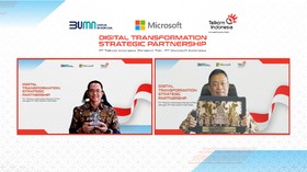 Telkom Wujudkan Kedaulatan Digital Bersama Microsoft