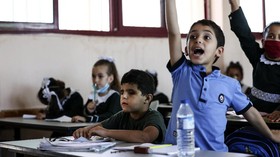 Perdana, TK di Gaza Utara Dibuka di Tengah Agresi Israel
