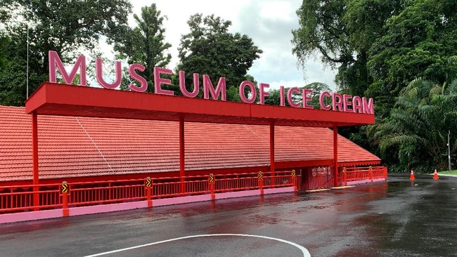 FOTO: Cicip Manis Museum Es Krim Cabang Singapura