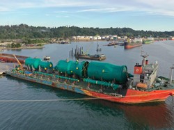 Kargo Raksasa Berlabuh di RI, Beratnya Setara 5 Pesawat Airbus