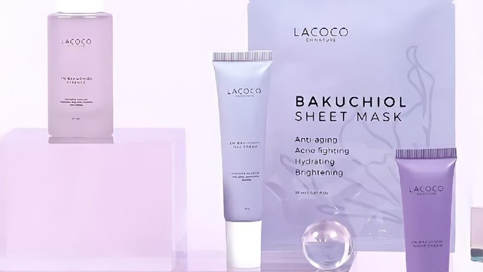 4 Produk Terbaru Lacoco Bakuchiol Series, Kemasan Berwarna Lilac Super Gemas!