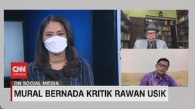 VIDEO: Mural Bernada Kritik Rawan Usik
