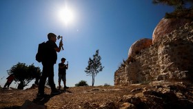 FOTO: Kreativitas Travel Vlogger Palestina Berpromosi Wisata